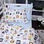 Простыня MirSon Poplin Line Kids 09 Sleeping Animals 200x220 см (2200009720659) - миниатюра 5