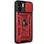 Чехол Ummi Camshield Serge Ring для Xiaomi Redmi A1 / A2 Красный / Red - миниатюра 1