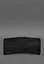 Чоловіче шкіряне портмоне 4.1 (4 кишені) чорне Карбон - мініатюра 5