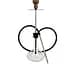 Кальян Tiaga Hookah Classic Silver Craft Clear - мініатюра 1