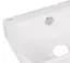 Комплект Qtap Tern: Раковина подвесная прямоугольная правая 450х250х158 мм White + Донный клапан PU02O (QT17115117RWN47328) - миниатюра 4