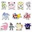 Стікерпак набір наклейок G-Toys Pokemon 45 шт. (SP PK 01) - мініатюра 3