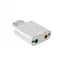 Звуковая плата USB, Virtual 7.1 Channel, chip CZH-H077 - миниатюра 2