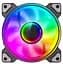 Вентилятор GameMax Dual Ring Infinity BK (Dual Ring Infinity BK) - мініатюра 1