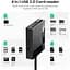 Кардрiдер Ugreen CR125 USB 3.0 All-in-One Card Reader 50 см чорний (30333) - мініатюра 2