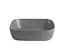 Умивальник накладний Mixxus Premium Diverse-0116 grey 455x330x135 мм MP6651, Графит - мініатюра 4