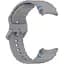 Силиконовый ремешок BeCover Ribbed Tape для Samsung Galaxy Watch (20 mm) 3 41 mm/4 40mm-44mm/5 40-44mm/6 40-44mm/7 40-44mm Gray - миниатюра 2