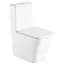 Унитаз-компакт Mixxus Premium Quadro-0401-T1 610x365x825 мм, система смыва Tornado 1.0 MP6588, Белый - миниатюра 1