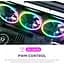 Кулер для корпуса NZXT F120RGB Duo - 120mm Dual- (RF-D12SF-B1) - миниатюра 10