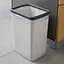 Ведро для мусора MBM My Home 12 л серое (BIN-02 12L GRAY) - миниатюра 4