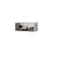 Шафа 2-дверна з антресоллю MebelStar Оскар Gloss BL-B, блок шухляд+полиці 100x52x260 см Кашемір/Кашемір (MBS-5413) - мініатюра 5