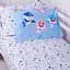 Простыня MirSon Kids Time Бязь, 17-0521, Sharks blue - миниатюра 2