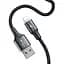Кабель Baseus Special Data Cable Hub для Backseat (USB to iP+Dual USB) CALHZ-01 Black - миниатюра 2
