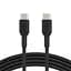 Кабель Belkin USB-C > USB-C заряджання/синхронізації 2м, 60Вт, Type-C, PVC, чорний teh0013653 - мініатюра 2