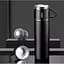 Подарунковий набір Vacuum Flask SET, термос з нержавіючої сталі 500 мл та 3 чашки чорний - мініатюра 1