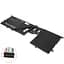 Акумулятор Dell Y9M6F (Alienware M15 R2, M17 R2) 11.4V 6334 mAh 76Wh Black - мініатюра 2