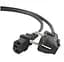 Кабель живлення Cablexpert PC186VDE Powercord C13 CEE7/7 Black 3m - мініатюра 1