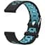 Спортивный ремешок Primo Perfor Classic для часов Samsung Galaxy Watch 3 41 мм (SM-R850) Black Blue - миниатюра 1