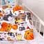 Набір дитячий MirSon зима Kids Time 20-0035 Colored kittens 110x140 см бавовна: ковдра з подушкою (2200009671197) - мініатюра 6