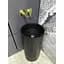 Умивальник підлоговий VBI Catania black matt VBI-019021, Чорний матовий - мініатюра 1