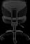 Офисное кресло GT Racer черное (B-1511 Fabric Black) - миниатюра 5