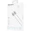 Кабель Proove Dense Metal USB-С to USB-С 60W 1m White (CCDM60002202) [133320] - мініатюра 5