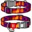 Нашийник для собак нейлоновий Waudog Nylon з QR паспортом Куби 3Д S 1.5х 25-35 см - мініатюра 1