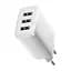 Сетевое зарядное устройство для Baseus Compact Charger 3USB 17 W CCXJ020102 White - миниатюра 2