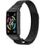 Ремінець DK для Honor Band 6 / 7 Metal Milanese Loop Magnetic (012956) (black) - мініатюра 1
