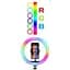 Кільцева лампа Ring MJ18, 18 см RGB  - мініатюра 3
