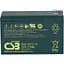 Батарея до ДБЖ CSB EVX1272F2 12V 7.2Ah (EVX1272F2) - мініатюра 1