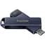 USB флеш накопичувач SanDisk 128GB Phone Drive for iPhone Metallic Sky Lightning/Type-C U (SDIXD0N-128G-GN6NE) - мініатюра 4