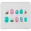 Детские накладные ногти Lukky Crazy Spots многоразовые 10 шт. (T20809) - миниатюра 2