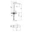 Смеситель для раковины Qtap Slavonice 1042H103B (QTS(LA1042H103B) - миниатюра 2