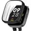 Чохол-накладка DK Silicone Face Case для Xiaomi Redmi Watch 3 (black) - мініатюра 1