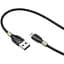 Кабель Hoco U92 Gold collar charging data cable for Micro Черный - миниатюра 1