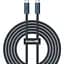Кабель Baseus Flash Series Ⅱ USB4 Full-Featured Charging Cable Type-C to Type-C 240W 2m P10311803112-00 Black - мініатюра 1