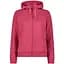 Кофта CMP Women's Zip-Up Hoodie in Stretch Cotton Berry M (1097-31D4276-B852 40) - мініатюра 1