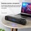 Компьютерная колонка Kisonli i520, 6W, саундбар для ПК и ноутбука - миниатюра 3