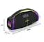 Портативна Bluetooth-колонка Hopestar H61 Чорний - мініатюра 2