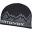 Шапка Ortovox Peak Beanie Чорний-Сірий - мініатюра 1