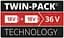 Акумулятор PXC Plus Twinpack 18В 2х5.2А·год 1.87кг Einhell hoz0014266 - мініатюра 7