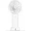 Вентилятор Hoco F15 handheld folding fan белый - мініатюра 1