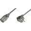 Кабель питания Digitus Schuko 90/M - C13/F, 5м, черный teh0013673 - миниатюра 2