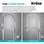 Смеситель для кухни на две воды Kraus Bolden KFF-1610BB, Бронза - миниатюра 4