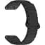 Ремінець DK CDK для Garmin Descent Mk2S 20mm Silicone Shaped Magnetic Band (020253) (black) - мініатюра 1