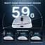 Бездротова миша ATTACK SHARK V8 42000 DPI PAW3950MAX Nordic 54L15 8K Біла - мініатюра 4