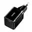 Мережевий зарядний пристрій Baseus GAN3 Fast Charger 1C 30W EU CCGN010101 Black - мініатюра 2