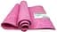 Килимок для йоги та фітнеса EasyFit PER Premium Mat 8 мм + Чохол рожевий - мініатюра 3