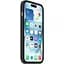 Чохол Silicone Case with MagSafe для Apple iPhone 15 Storm Black ААА [95899] - мініатюра 2